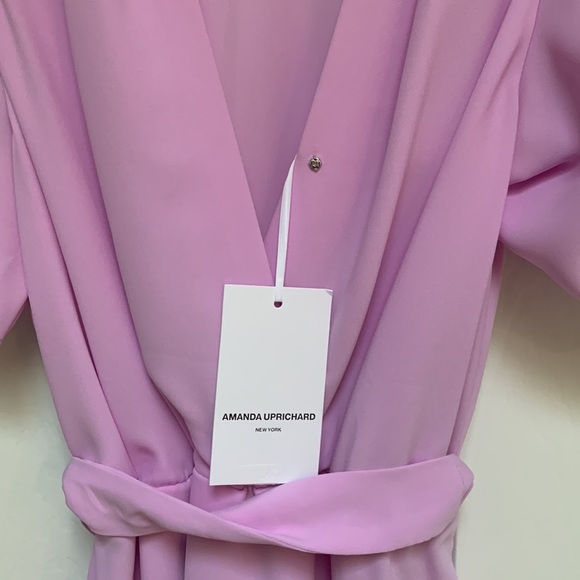 Amanda Uprichard purple midi dress - Picture 3 of 3